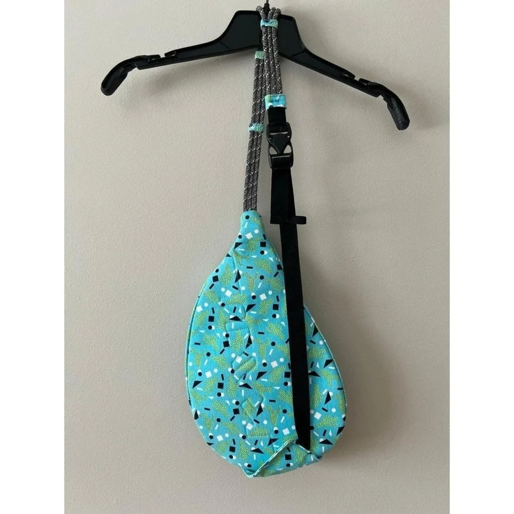 KAVU Rope Bag Sling Cactus Confetti Crossbody Backpack Travel
